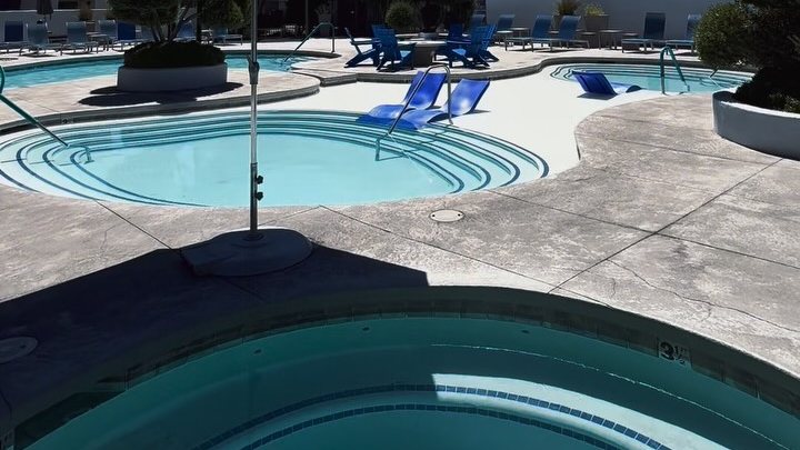 The pool at Dream Apartments in Henderson